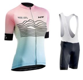 New NW Short Sleeve Cycling Suit Bicycle (Option: 2style-M)