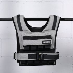 Weight Vest Steel Plate Chris Iron Block Fitness (Option: New 18kg grey)