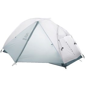 Double Layer Weather Proof Camping Tent (Color: White)