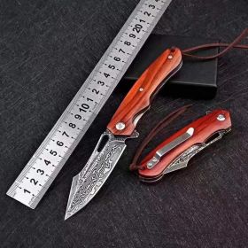 Knife VG10 High Hardness  Portable Folding Knife (Option: Folding knife)