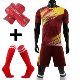 Children's Football Uniform Suit Sports Training Uniform (Option: Suit2-22)